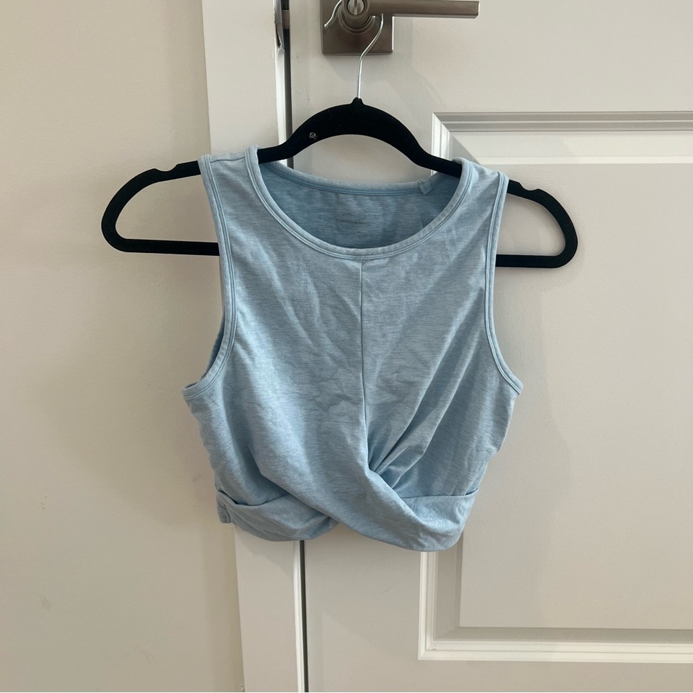 Light Blue Sports Bra